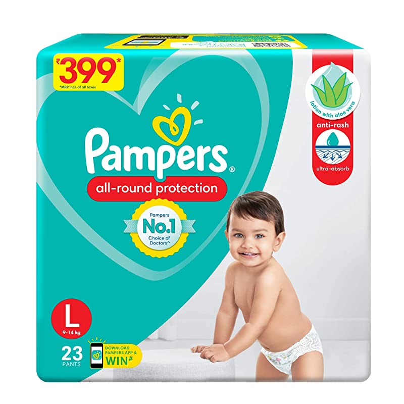 Pampers Diaper Pants Large 23's