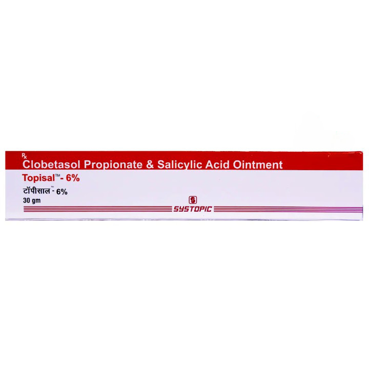 Topisal-6% Ointment 30g to provide relief from redness, itching, and swelling