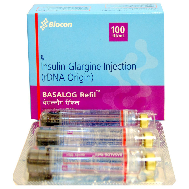 Basalog 100IU/ml Refill Cartridge 3ml