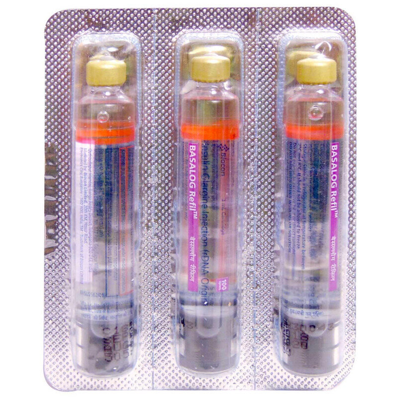 Basalog 100IU/ml Refill Cartridge 3ml