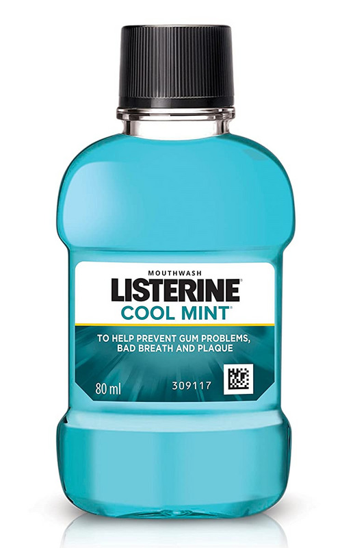 Listerine Cool Mint Mouthwash 80ml