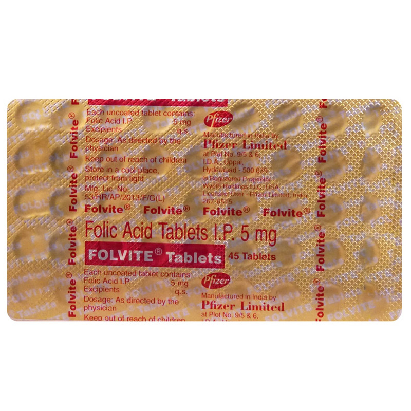 Folvite Tablet 45's