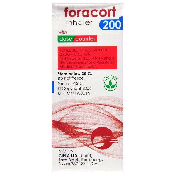 Foracort 200 Inhaler 120 MDI