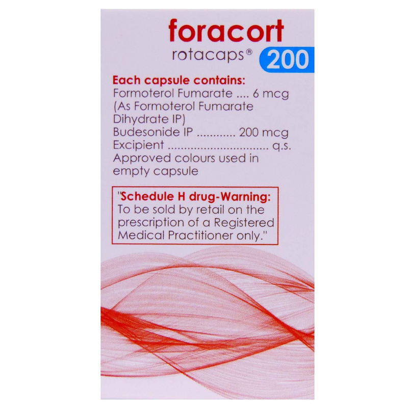 Foracort 200 Rotacaps 30's