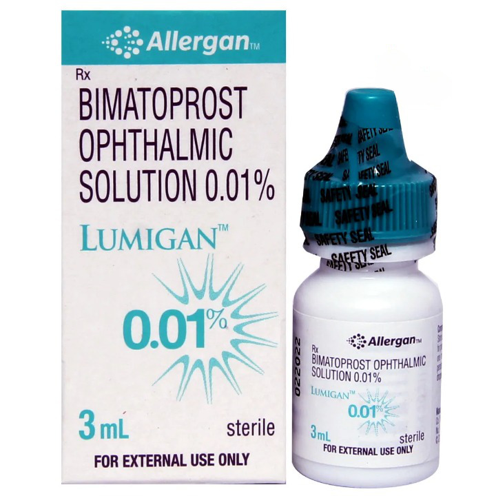 Lumigan 0.01% Ophthalmic Solution 3ml