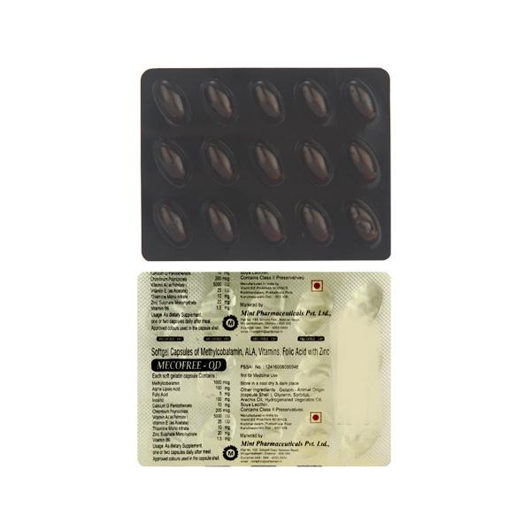 Mecofree OD Capsule (Strip of 15)