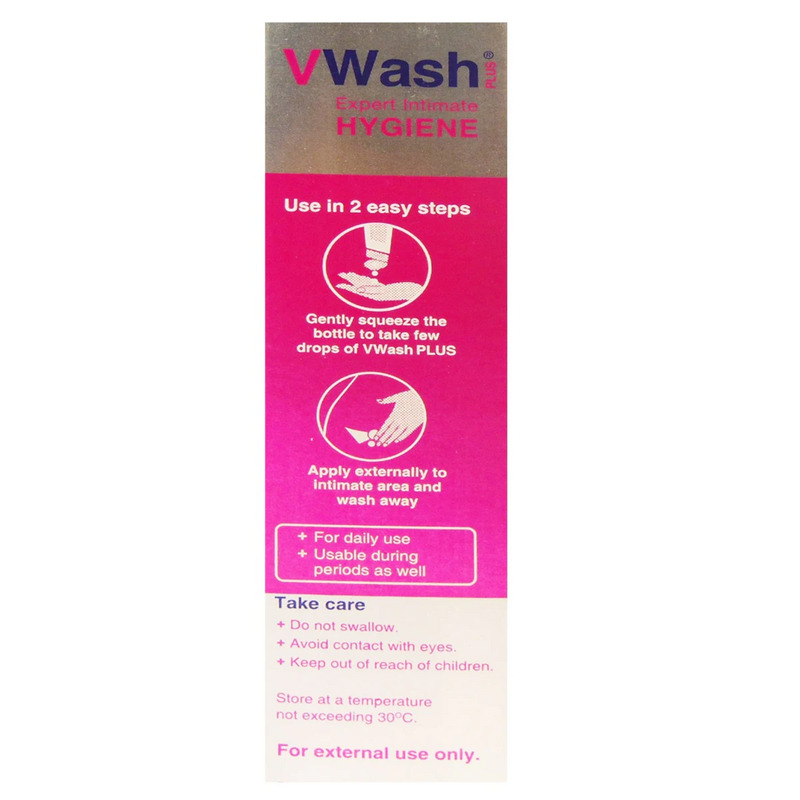 Vwash Plus Expert Intimate Hygiene Liquid 100ml