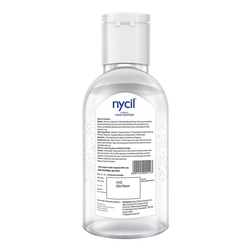 Nycil Herbal Hand Sanitizer 100ml