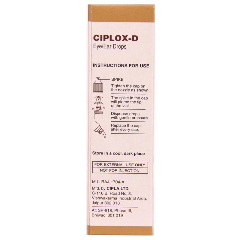 Ciplox-D Eye/Ear Drops 10ml