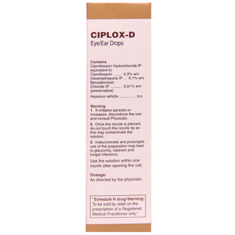 Ciplox-D Eye/Ear Drops 10ml