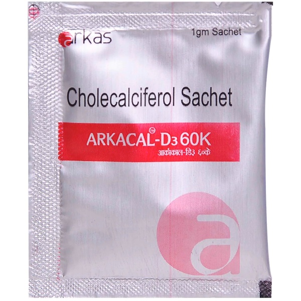 Arkacal D3 60K Sachet 1g