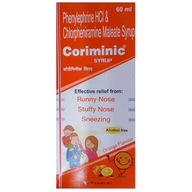 Coriminic Orange Syrup 60ml