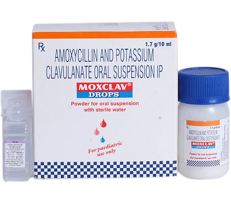 Moxclav Paediatric Drops 10ml