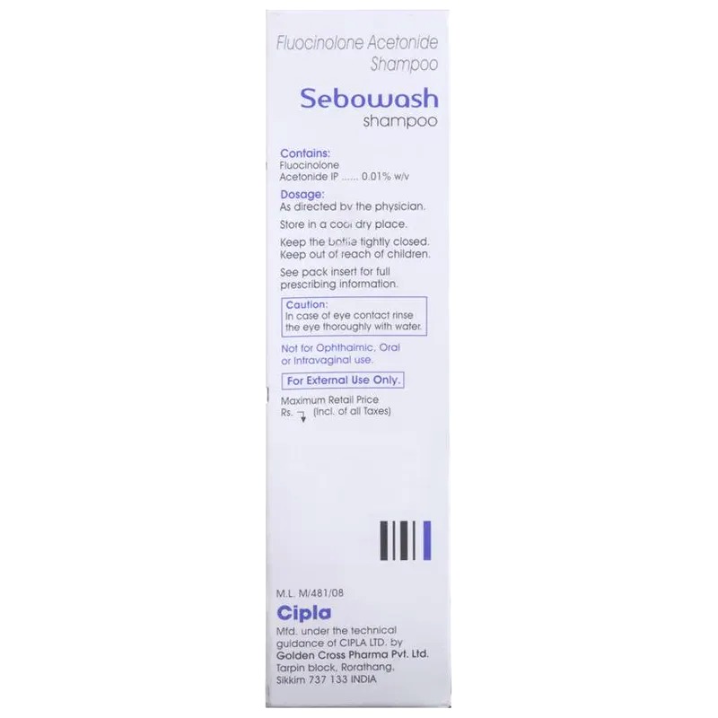 Sebowash Shampoo 100ml