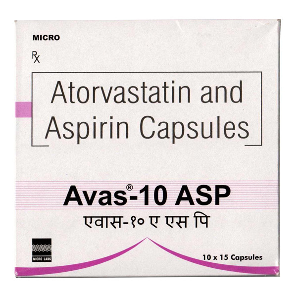 Avas-10 ASP Capsule 15's