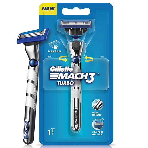 Gillette Mach3 Turbo Men’s Razor with Flexball Technology