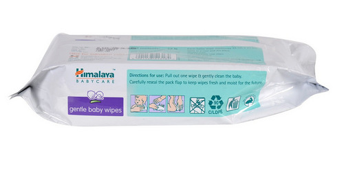 Himalaya Gentle Extra Soft Baby Wipes 72's