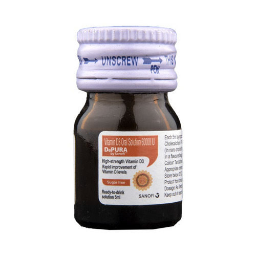 Depura 60000 IU Vitamin D3 Oral Solution 5ml