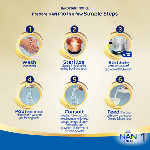 Nestle Nan Pro 1 Infant Formula Powder 400g (upto 6 months)