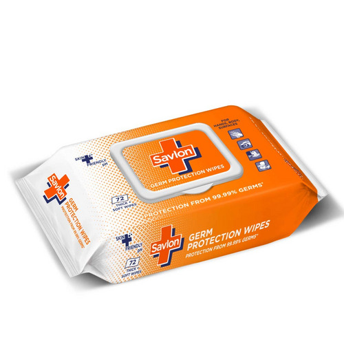 Savlon Germ Protection Wipes 72's