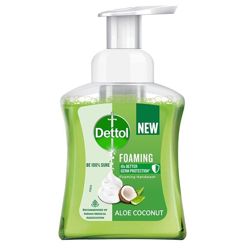 Dettol Aloe Coconut Foaming Handwash Pump 250ml