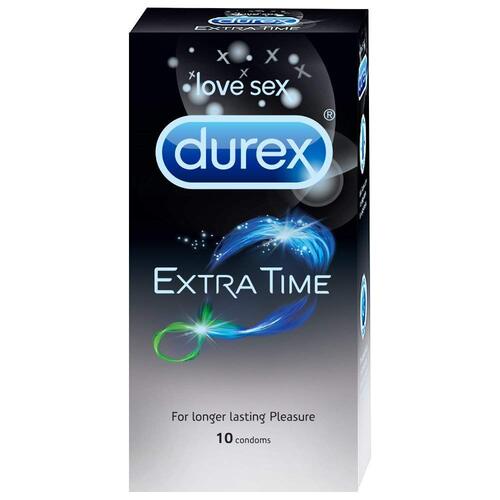 Durex Extra Time Condoms 10's