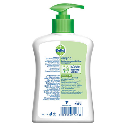 Dettol Original Liquid Hand Wash 200ml