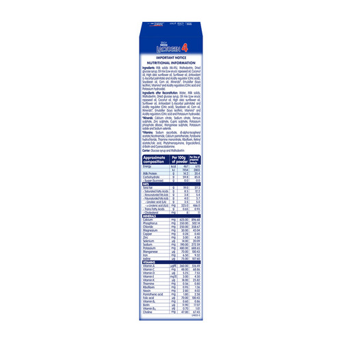 Nestle Lactogen 4 Follow-Up Infant Formula 400g (18-24 months)