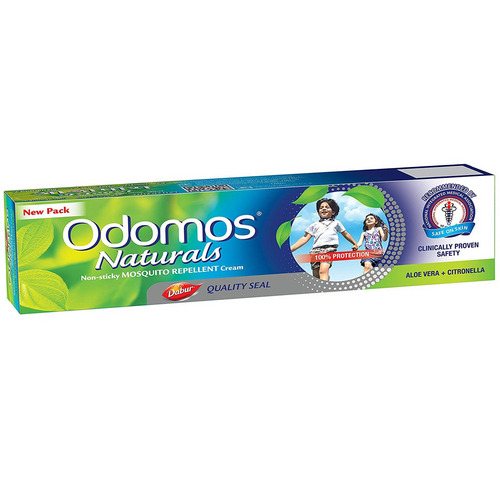 Odomos Naturals Non-Sticky Mosquito Repellent Cream 100g