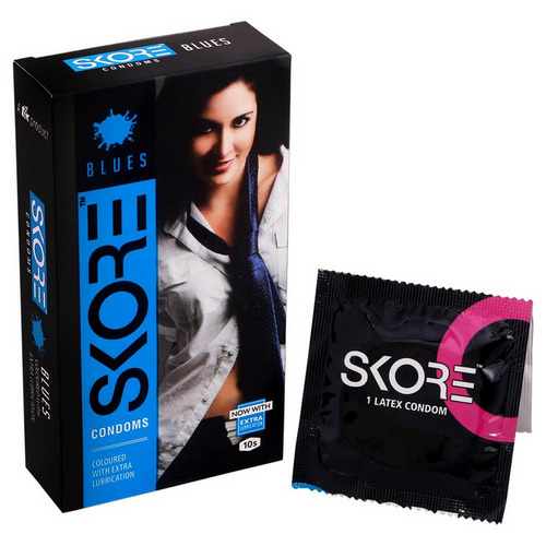 Skore Blues Condoms 10's