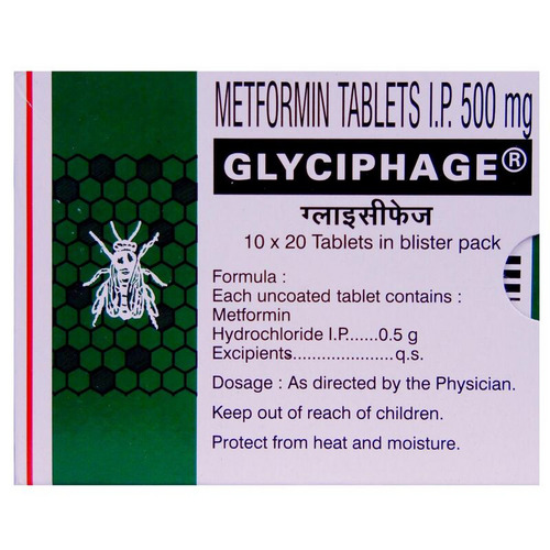 Glyciphage 500mg Tablet 20's