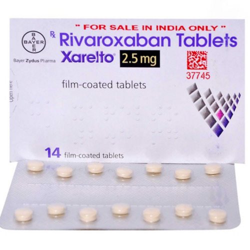 Xarelto 2.5mg Tablet 14's