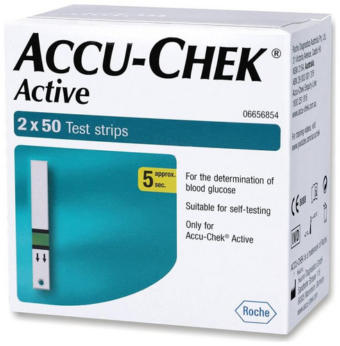 Buy Accu-Chek Active Test Strips 100's