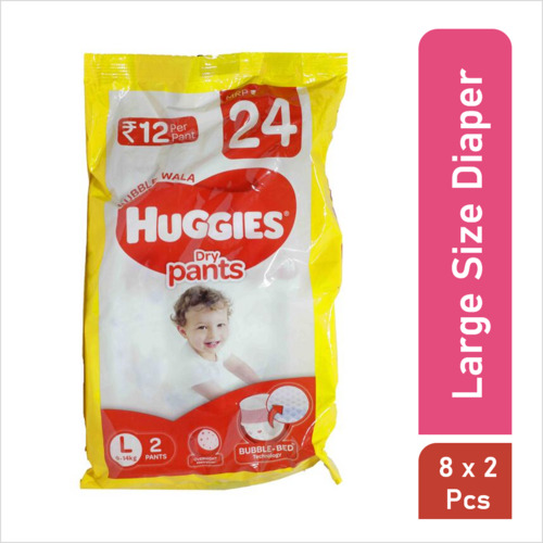 Huggies Dry Pants Diapers Large 2's