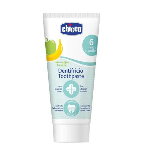 Chicco Dentifricio Apple & Banana Flavoured Toothpaste 50ml