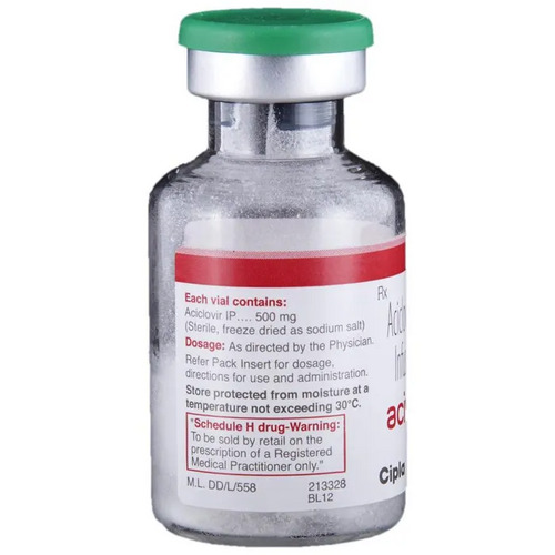 Acivir 500 Infusion (1 Vial)