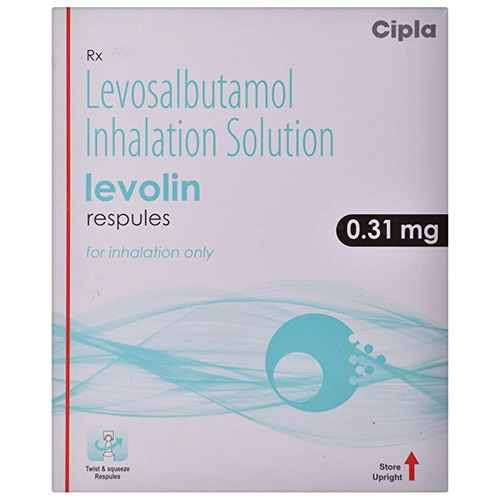 Levolin 0.31mg Respules 2.5ml