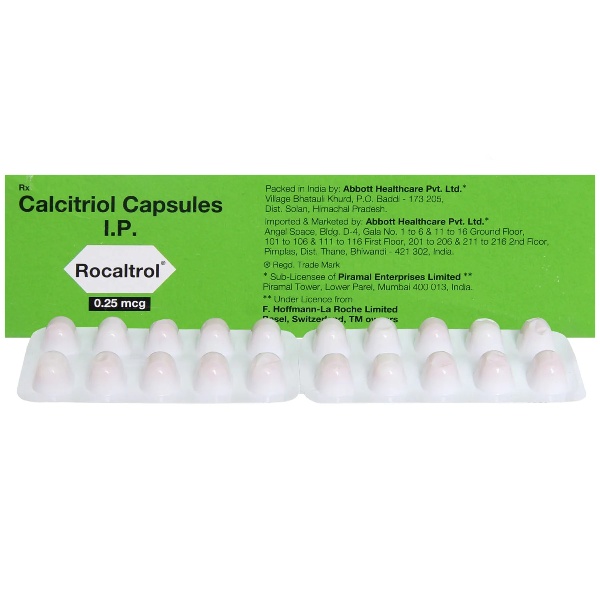 Rocaltrol 0.25mcg Capsule 10's