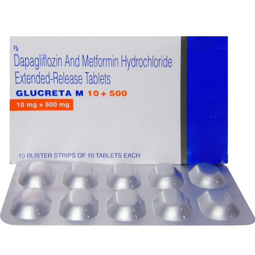 Glucreta M 10/500 Tablet ER 10's