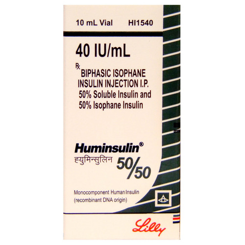 Huminsulin 50/50 40IU/ml Injection 10ml