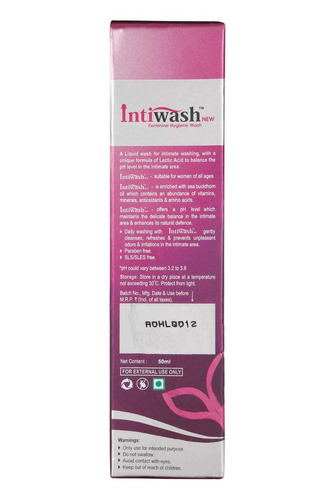 Intiwash Feminine Hygiene Wash 50ml