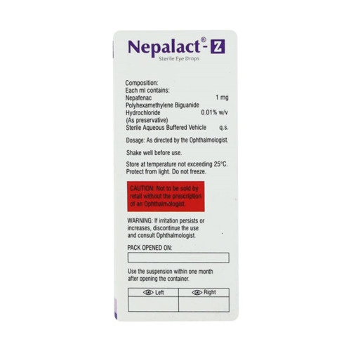 Nepalact-Z Sterile Eye Drops 5ml