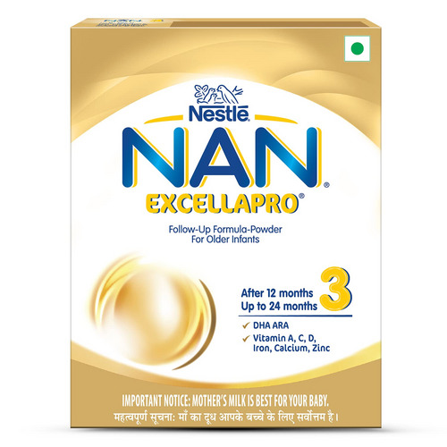 Nestle Nan Excella Pro 3 Follow-Up Formula 400g Refill Pack (after 12 months)