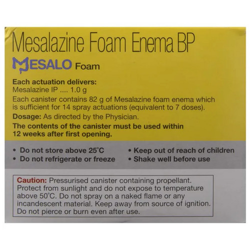 Mesalo Foam Enema 82g