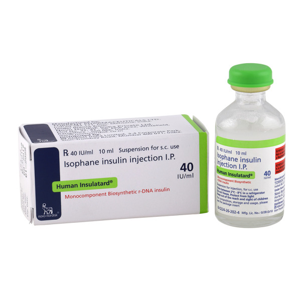 Human Insulatard 40IU/ml Suspension for Injection 10ml