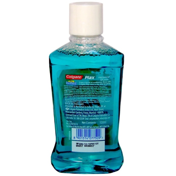 Colgate Plax Fresh Mint Mouthwash 100ml