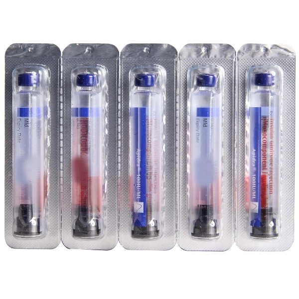 Apidra 100IU/ml Cartridge 3ml