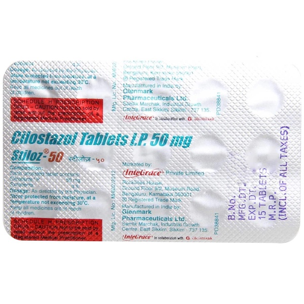 Stiloz 50 Tablet 15's