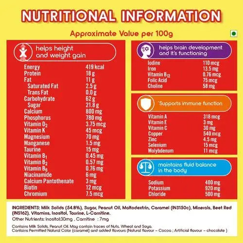 Complan Royale Chocolate Nutrition Drink 200g (Jar)