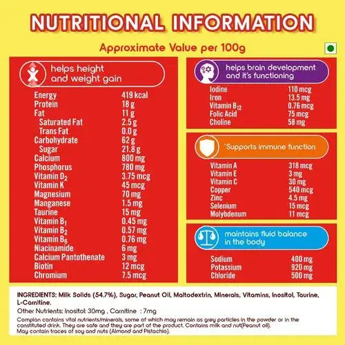 Complan Creamy Classic Nutrition Drink 200g (Refill Pack)